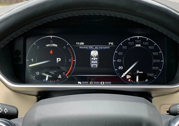 Land Rover Range Rover Sport cena 105500 przebieg: 189100, rok produkcji 2014 z Warszawa małe 172